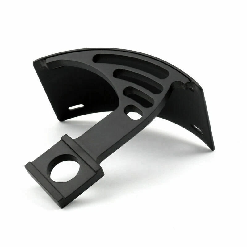 Curved Side Mount License Plate for Yamaha R1 (2004–2014) BLK A