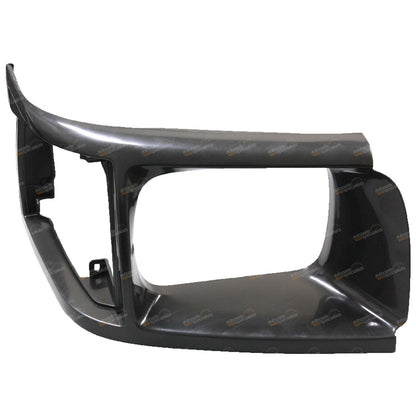 Set of 2 Dark Grey Headlight Surrounds for Toyota Hiace (1989–1992)