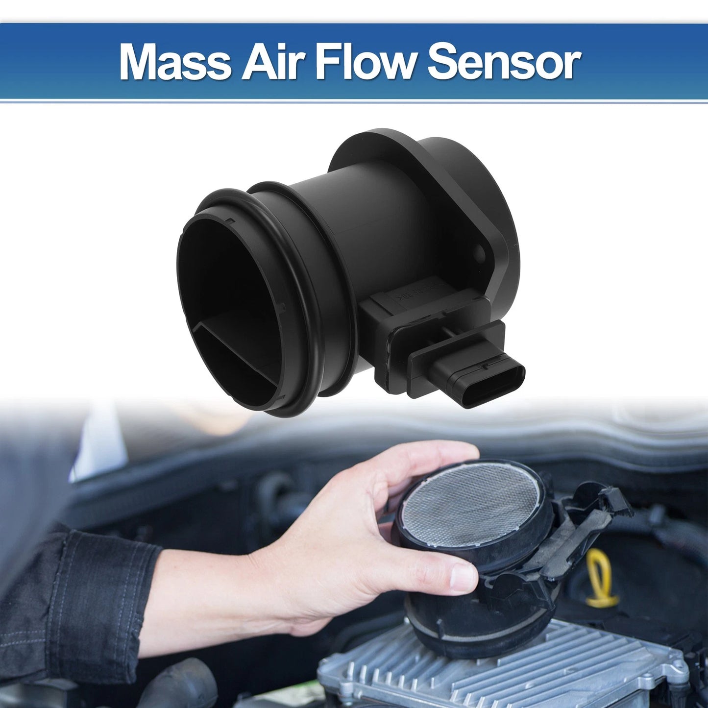 Mass Air Flow Sensor Assembly 13627582553 for Mini Cooper (2002–2006)