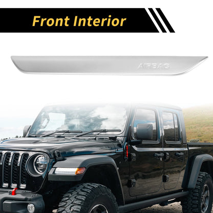 Passenger Side Interior Seat Handle for Jeep Wrangler JL JLU (2018–2024) Silver Tone