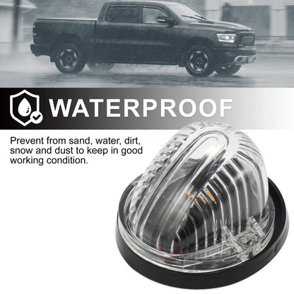 5 x Clear Cab Marker Light Covers for GMC C1500 (1979-1984, 1986)