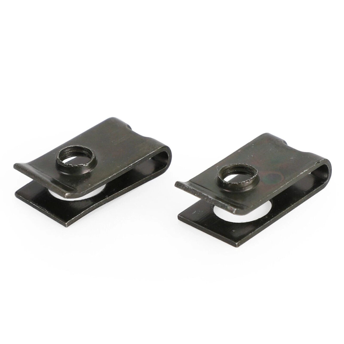 10pcs M5 5mm Speed Nuts for Universal Motorcycle (Galvanized Snap Nuts)
