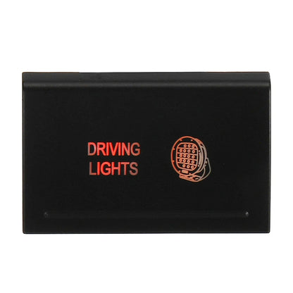 Top / Upper / Push Button Switch LED Work Rear Spot Reverse Light Bar for Amarok