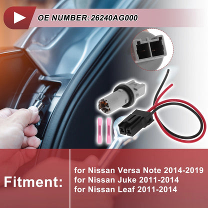 Turn Signal Light Socket Wiring for Nissan Versa Note (2014–2019) No. 26240AG000