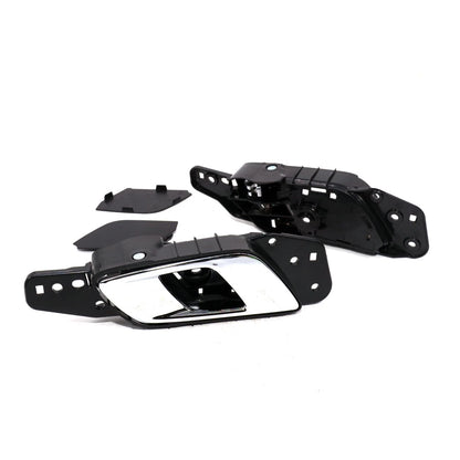 Black Door Handle with Chrome Lever for Mazda BT50 (UP UR)