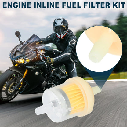 Fuel Hose Kit with Filter & Clamps for Moto (Adjustable)
