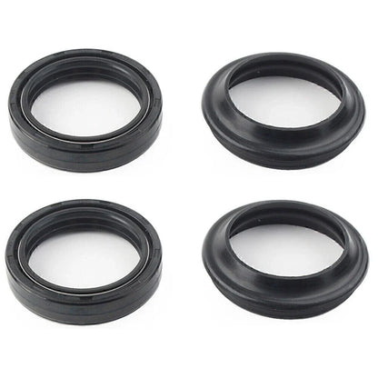 4 x Black Oil Seals Dust Seals for Front Fork Damper Shock Absorber (50-63)