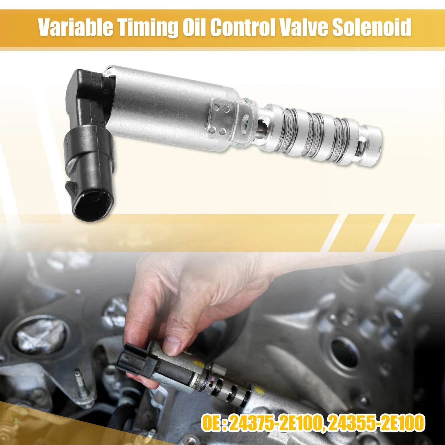 Engine Variable Valve Timing Control Solenoid for Hyundai Elantra (2011-2016)