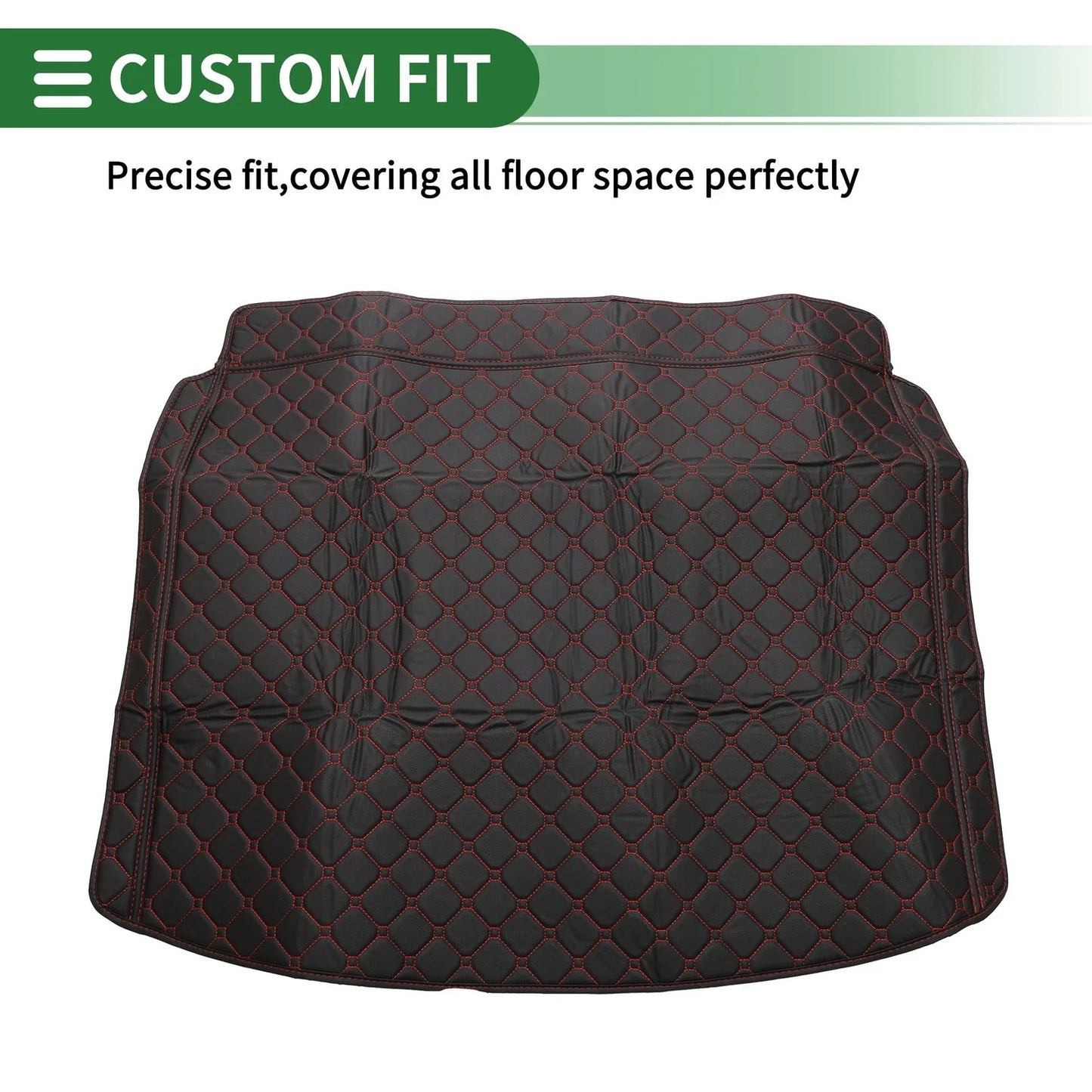 Heightened Edge Cargo Liner Rear Trunk Mat for Honda CRV (2023-2024) Black XPE