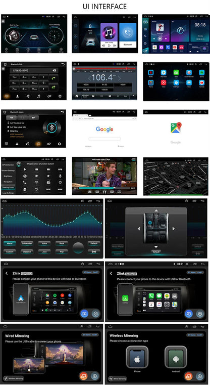 10.1'' Carplay Stereo Radio for Jeep Liberty (2008-2012)