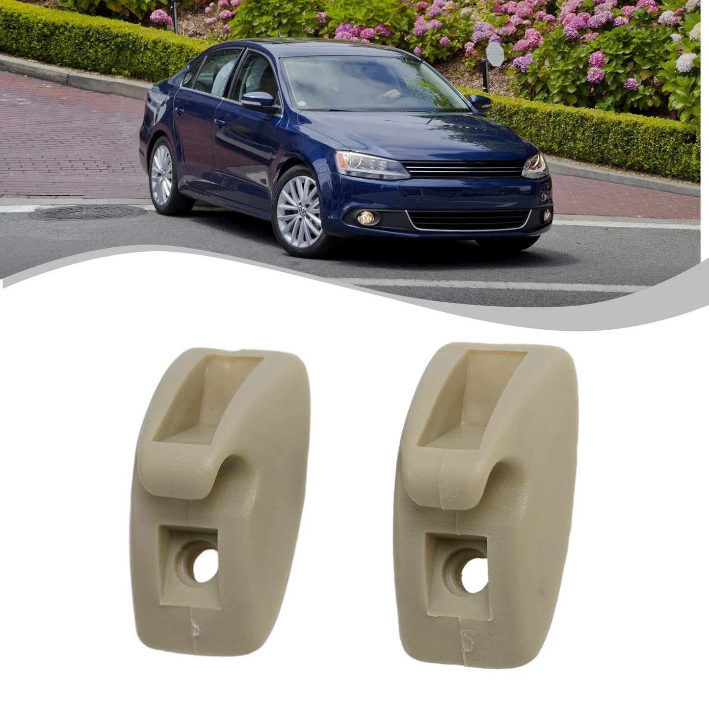 Sun Visor Clips for MK1 Beige