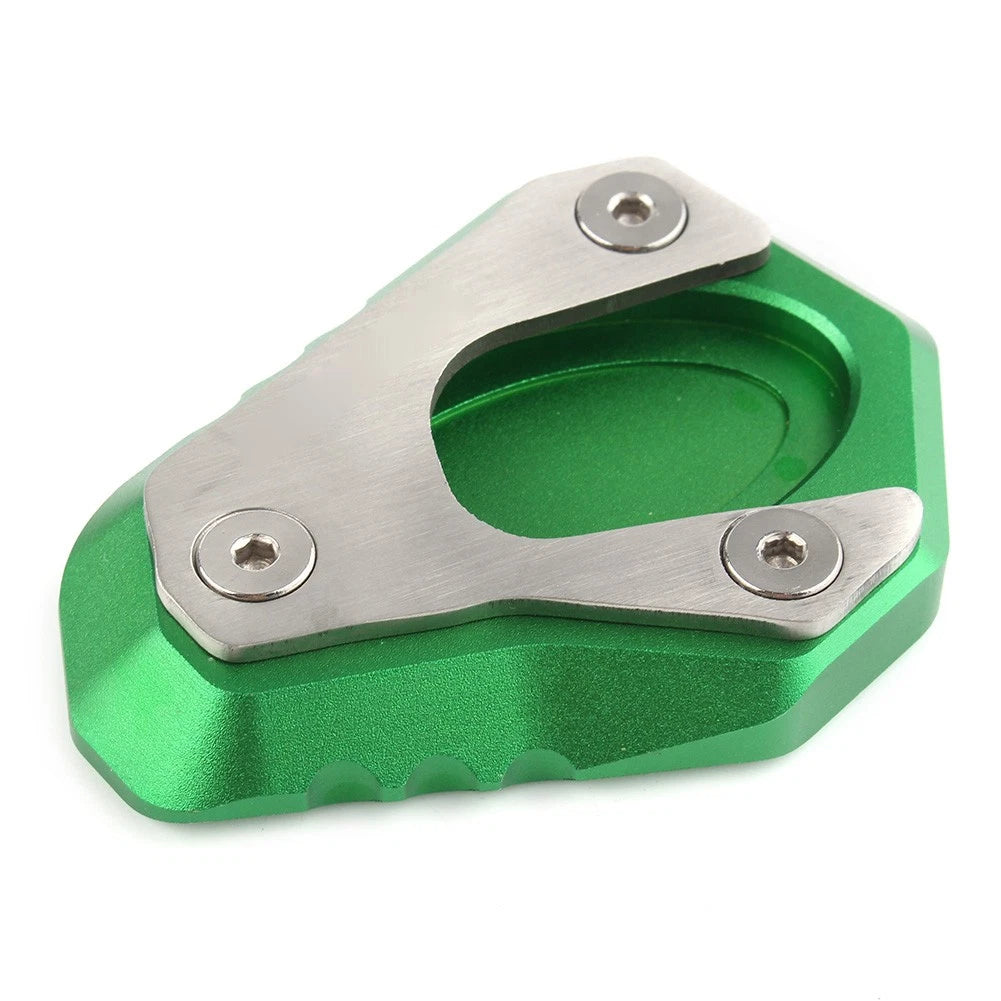 Aluminum Side Kick Stand Extension Plate Pad for Kawasaki Z650 (2017–2018)