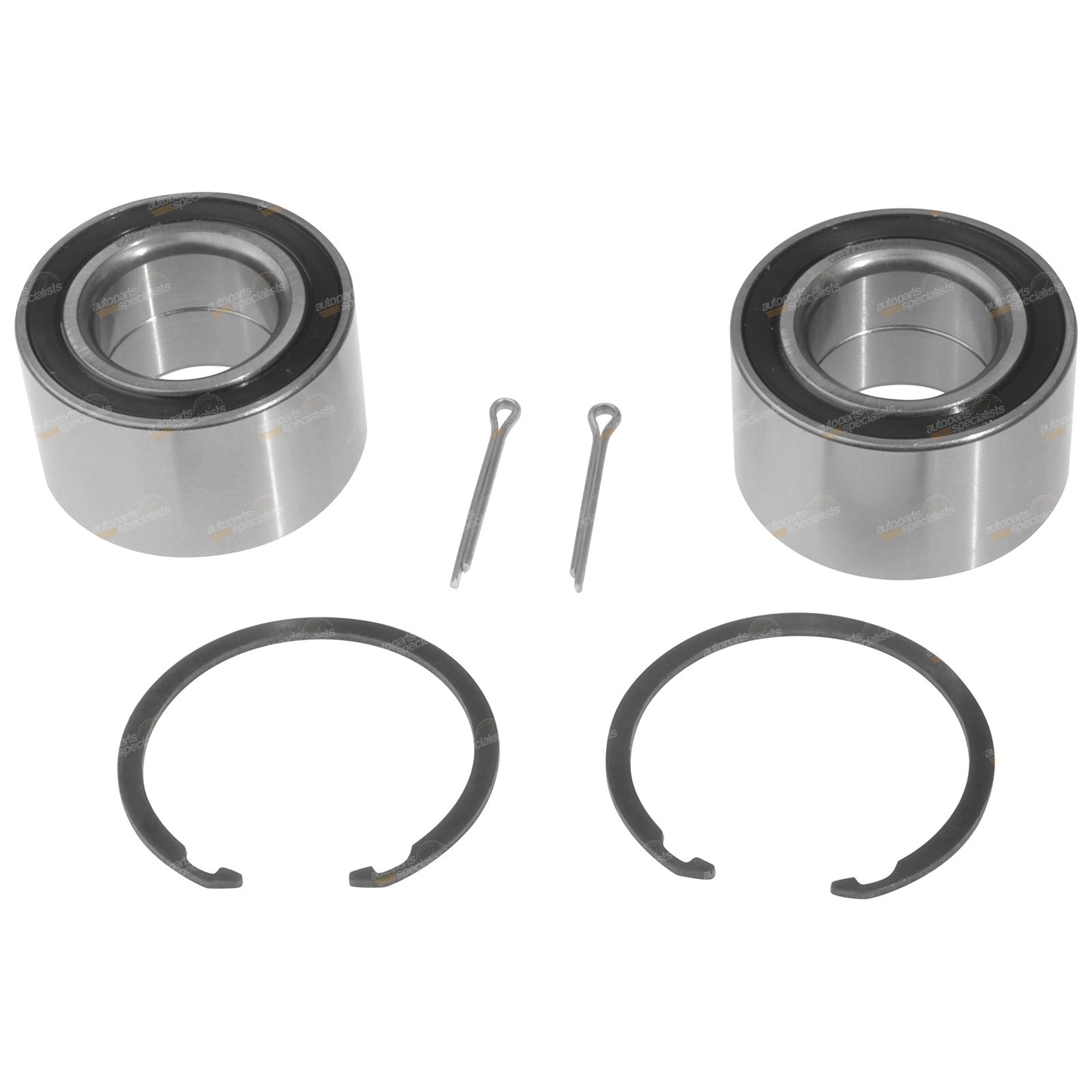 2X Front Wheel Bearing Kits for Toyota Corolla (2001–2007)