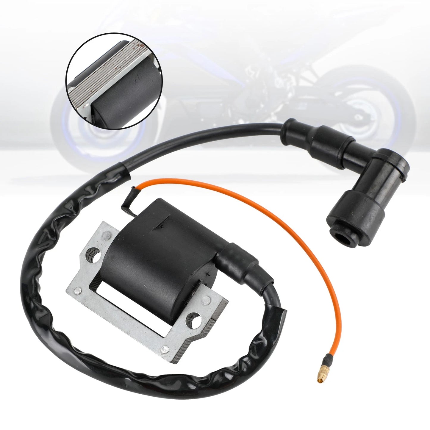 Ignition Coil for Yamaha LB50 LB80 DT80 DT100 DT125 DT175 MX100 TT250 RS100 (1970–2023)