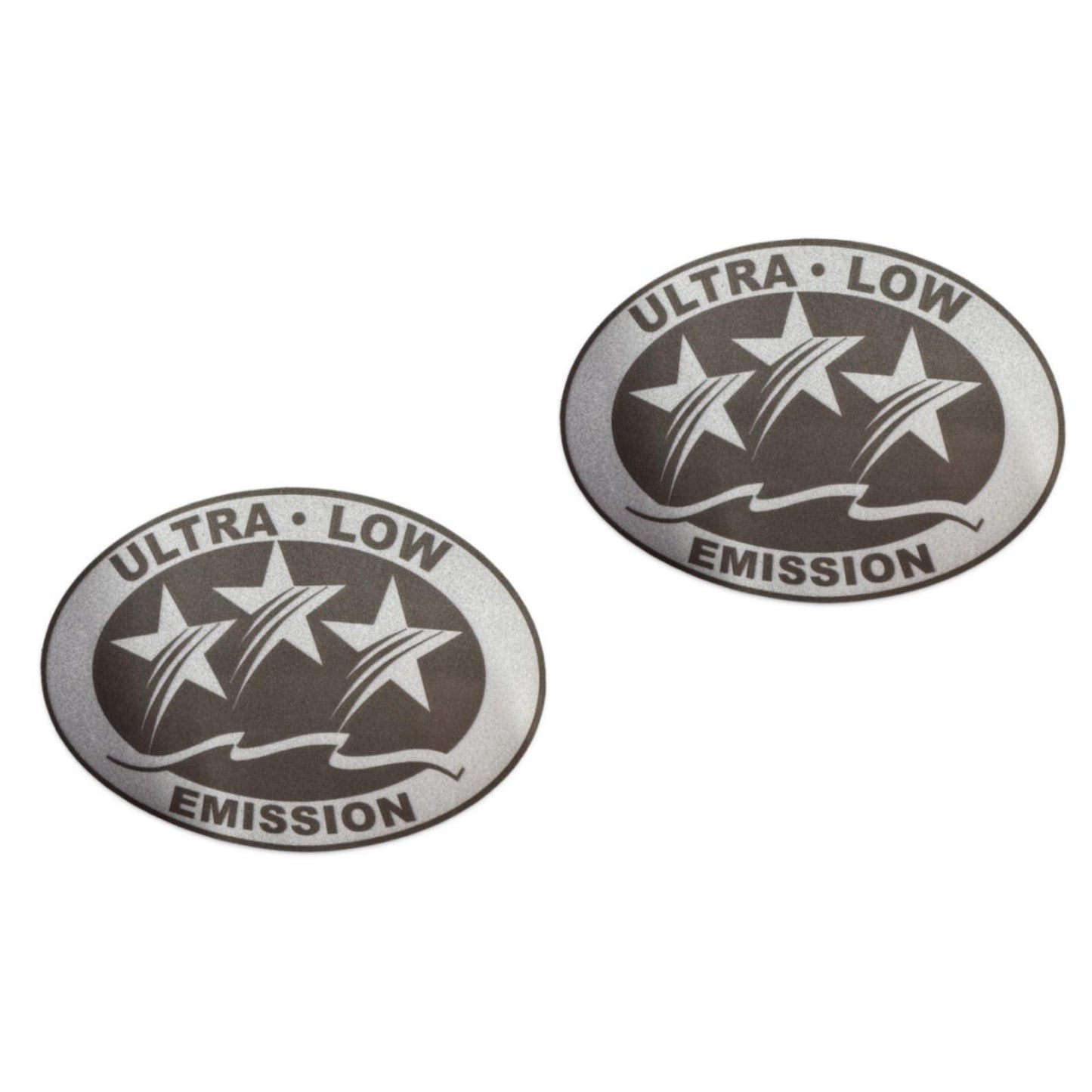 2X Ultra Low Emission Outboard Graphic Sticker for California DOT