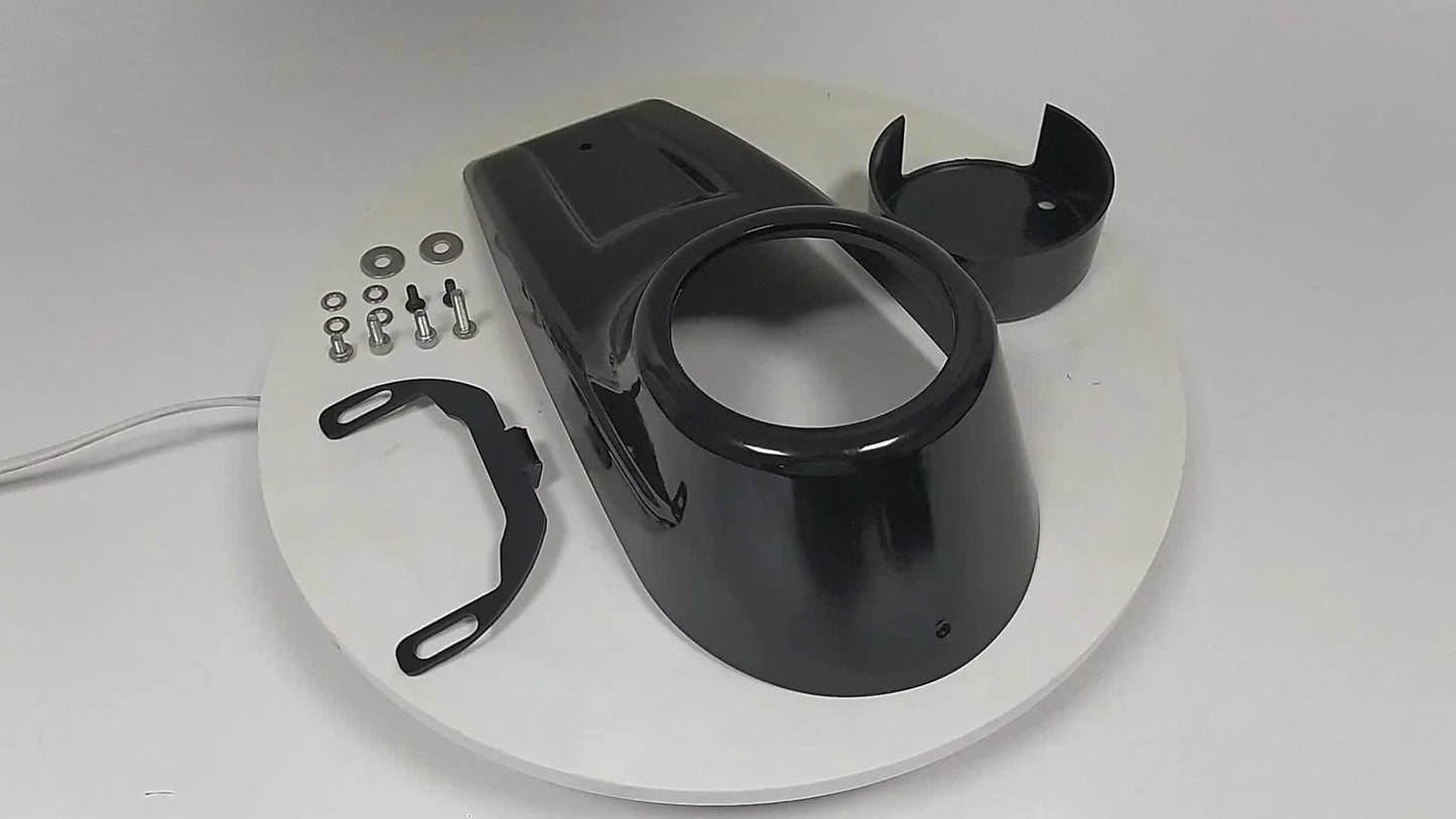 Black Dashboard Display Guard Cover for Harley Nightster 975 (2022-2023)