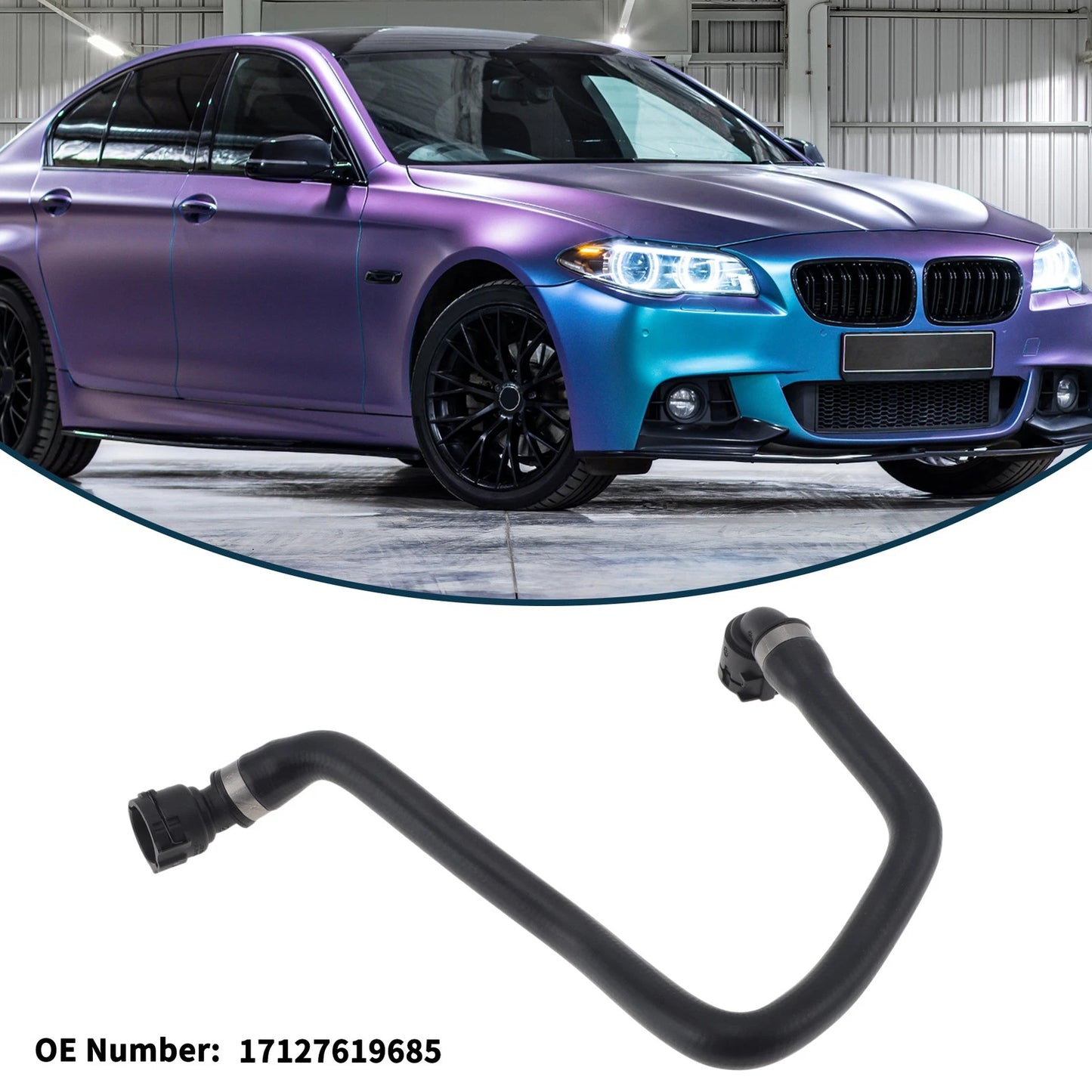 Radiator Hose No.17127619685 for BMW 528i (2012–2016)