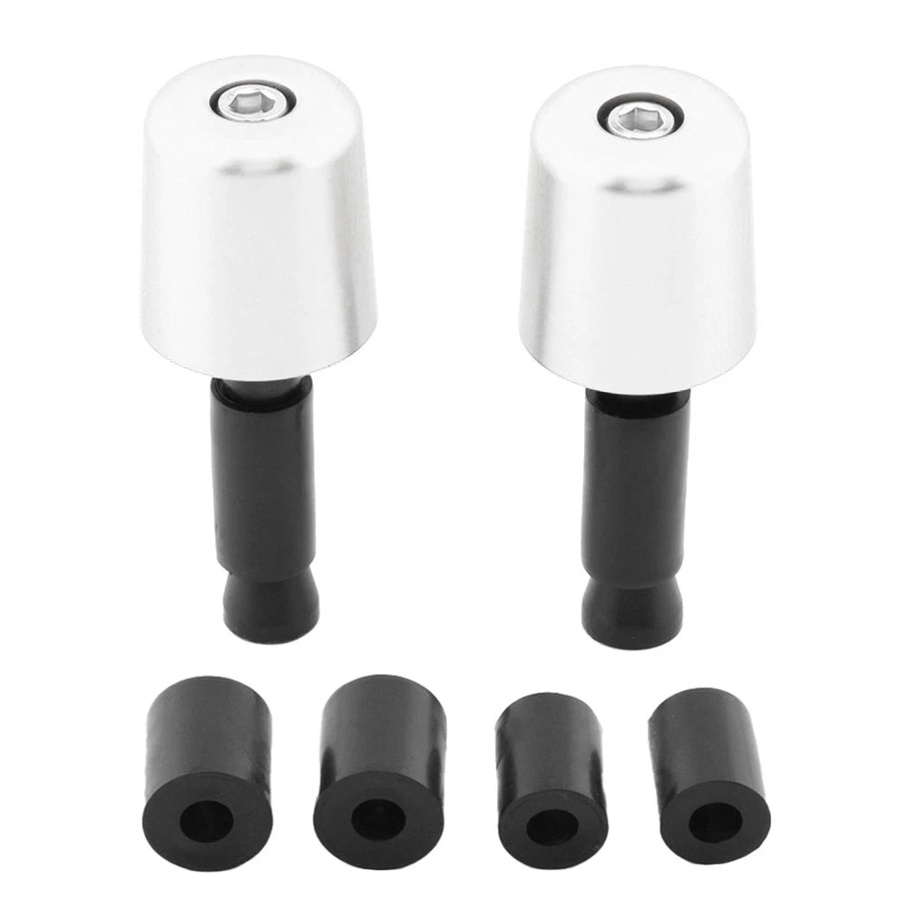 Universal 1in Handlebar Grips & End Caps for Motorcycle (All Years)