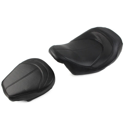 Low-Profile Driver Passenger Pillion Seat for Touring Road Glide CVO (2009-2022)