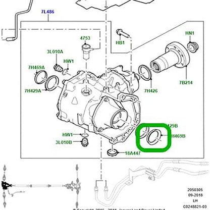 Drive Shaft External Gasket for Land Rover Range Rover Evoque (2012-2023)
