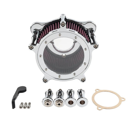 Chrome LED Fork Indicator Turn Signal Light for Harley Yamaha