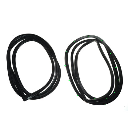 Set of 2 Front Door Weatherstrip Seals for Toyota Crown (1967–1971)