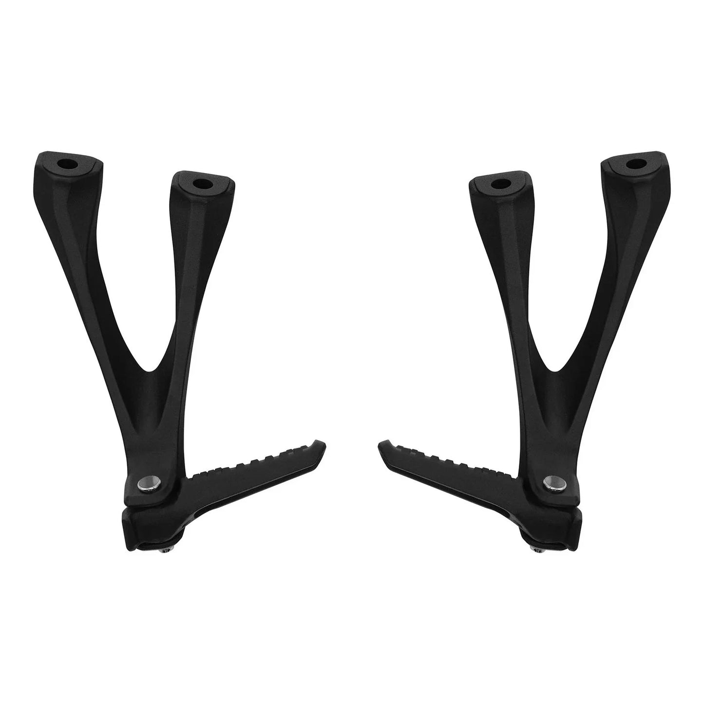 Black Rear Passenger Footrests Footpeg Bracket for Honda CBR1000RR (2017-2025)