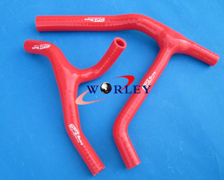 Silicone Y Radiator Hose Kit for 2006-2008 Kawasaki KXF450 KX450F