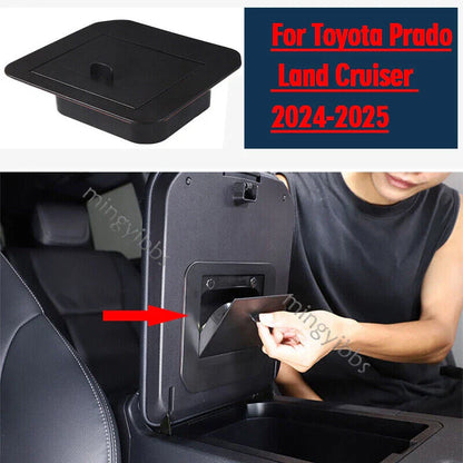 Central Console Armrest Concealed Storage Box for Toyota Prado (2024–2024)