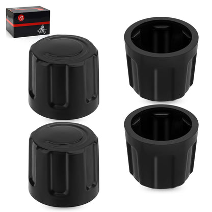 Set of 4 Center Hub Wheel Caps for Suzuki QuadMaster 50 (2002–2005)