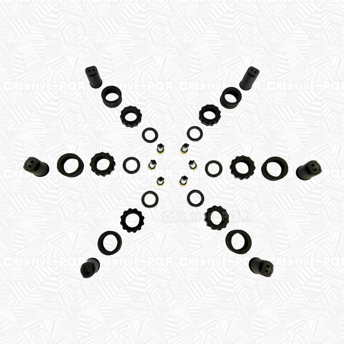 Fuel Injector Service Kit for Mazda 929 HC, MPV LV, Mitsubishi Galant HJ (1989–1996)