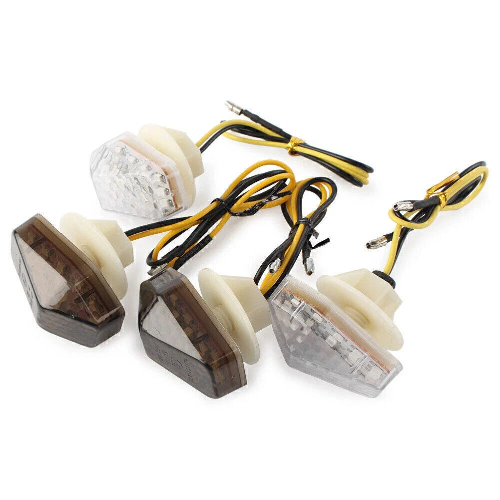 Flush Mount LED Turn Signals for Suzuki GSXR600 GSXR750 GSXR1000 SV650 Bandit (2001-2023)