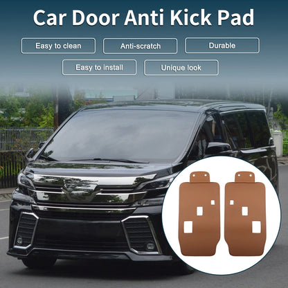 2X Car Door Anti Kick Pad Sticker for Toyota Vellfire Alphard (2015–2020)