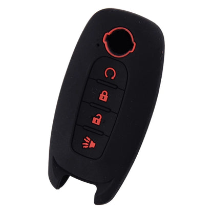 Silicone 4 Button Key Cover Case for Nissan Kicks Rogue Pathfinder (2023)
