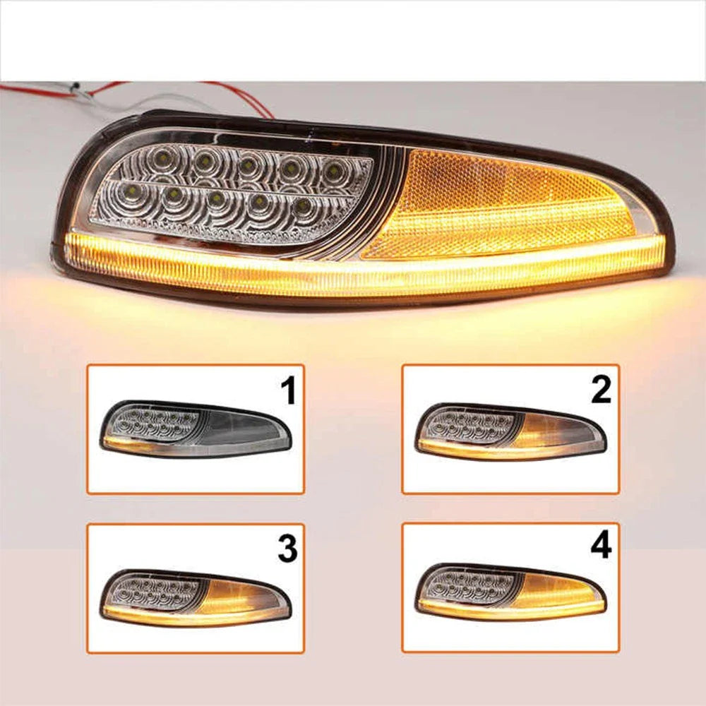Front Corner Indicator Flasher Repeater Light for Chevy Corvette (1997–2004)