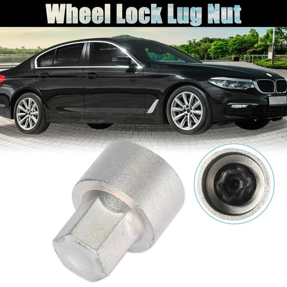 Wheel Lock Lug Nut Anti Theft Lug Nut Screw Removal Key for BMW 3/5/7 Series