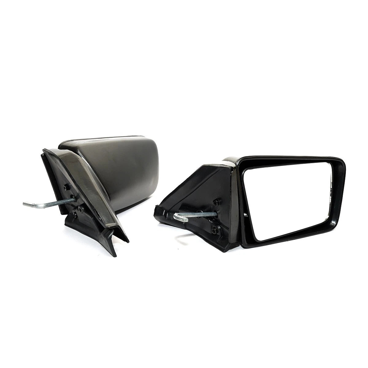 Set of 2 Black Door Mirrors for Nissan Datsun Sunny Sentra (1985–1991)