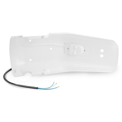 White Rear Fender & Taillight for Honda XR250R XR600R XR650L XR350R XR250L (1985–2024)