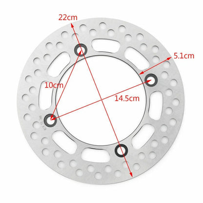 Rear Brake Disc Rotor for Suzuki TS125 TS200 DR250 DR350 (RK/RL/RM/RN/RP)