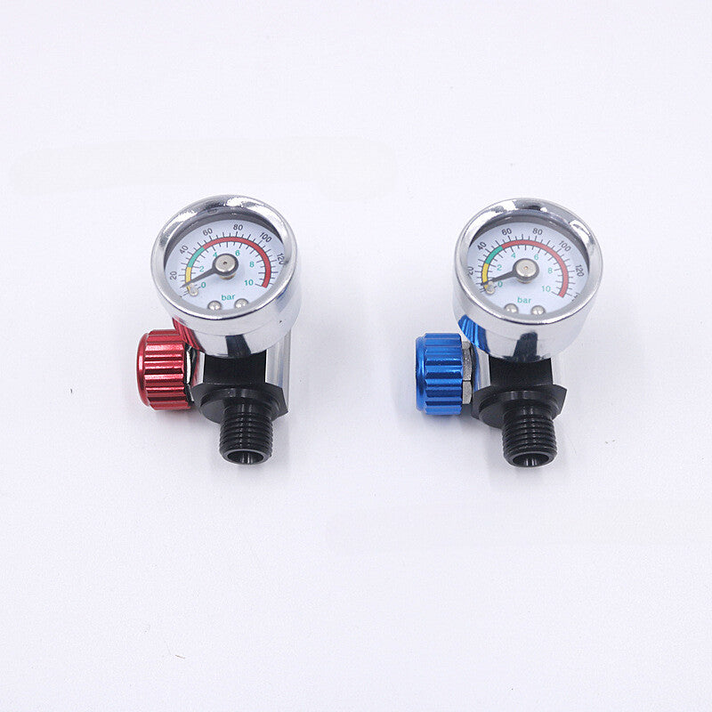 2 Pack Air Pressure Regulator Gauge for Universal Spray Guns