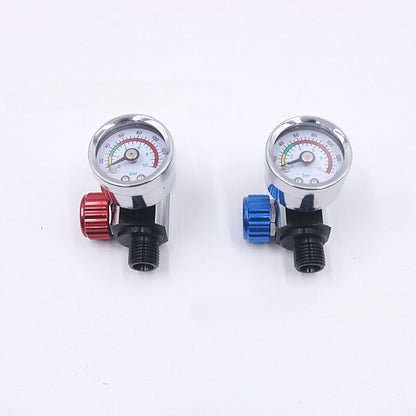 2 Pack Air Pressure Regulator Gauge for Universal Spray Guns