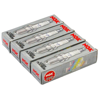 Set of 4 Spark Plugs for Nissan Tiida (2006–2013)