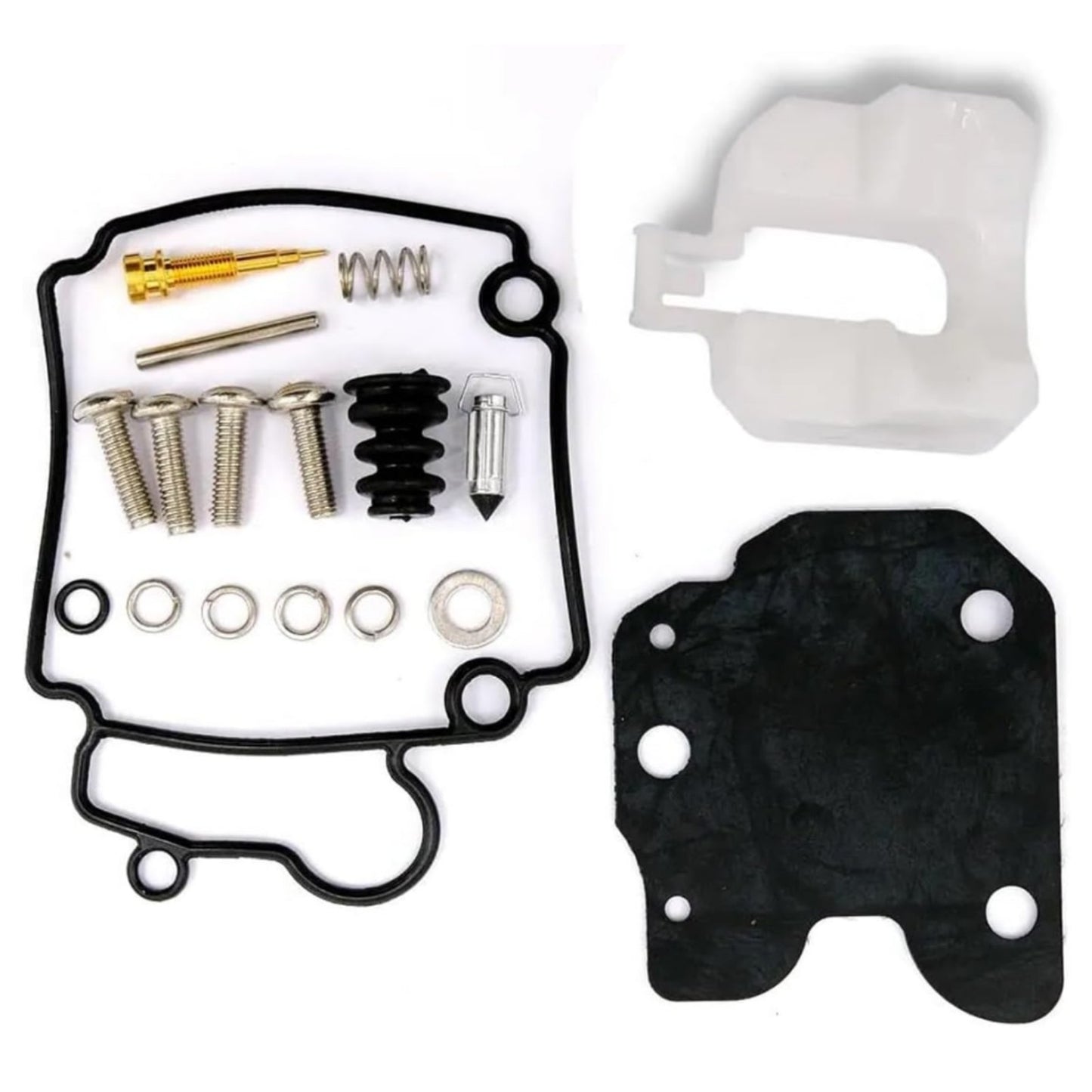 3Pcs Carburetor Repair Kit for Yamaha F25 Outboard (2000–2023)