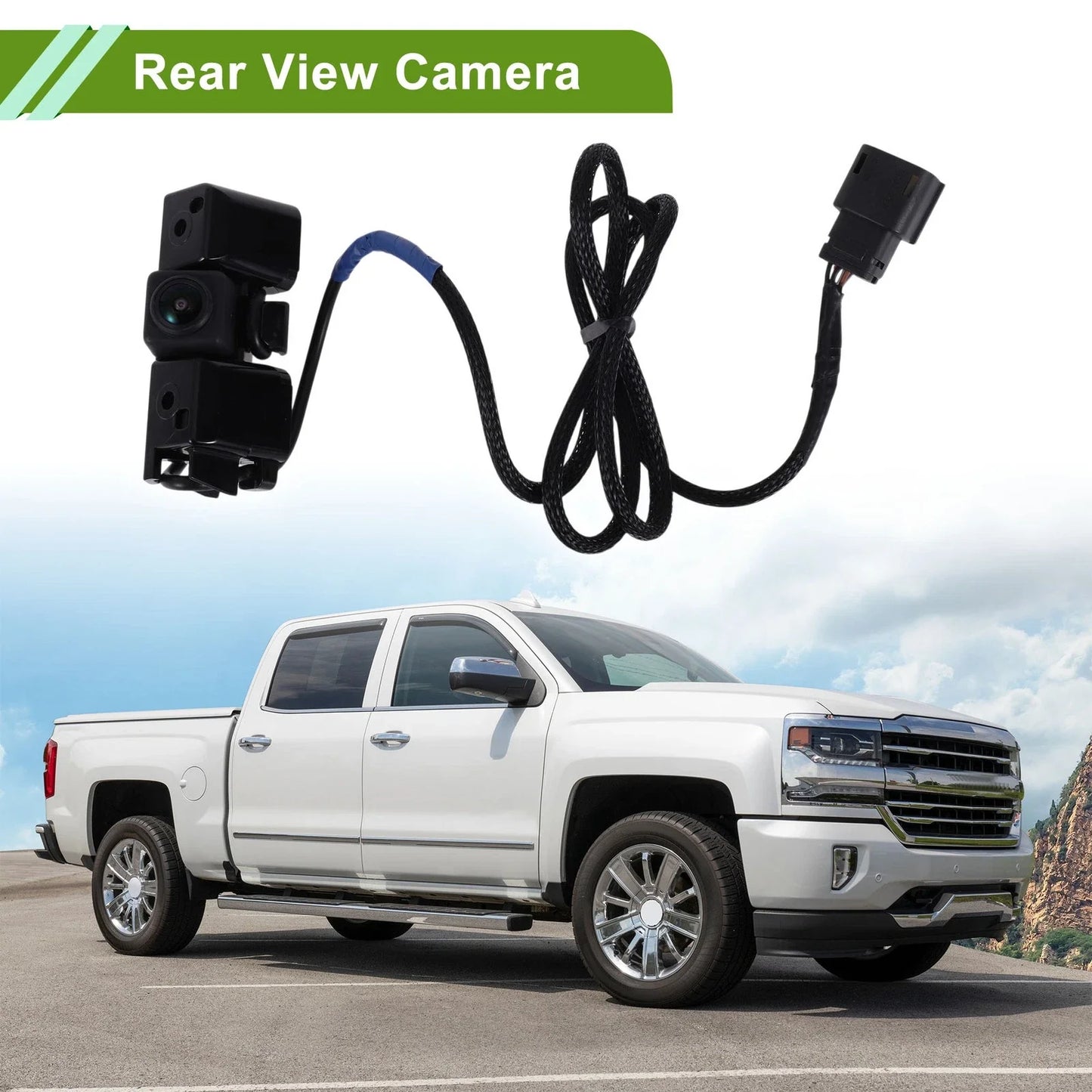 Rear View Backup Camera for Chevrolet Cheyenne (2016-2018)