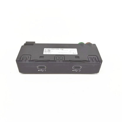 Set of 2 Type-C Double Sockets Charging Port for Audi A6 C8 S6 (2019–2024)