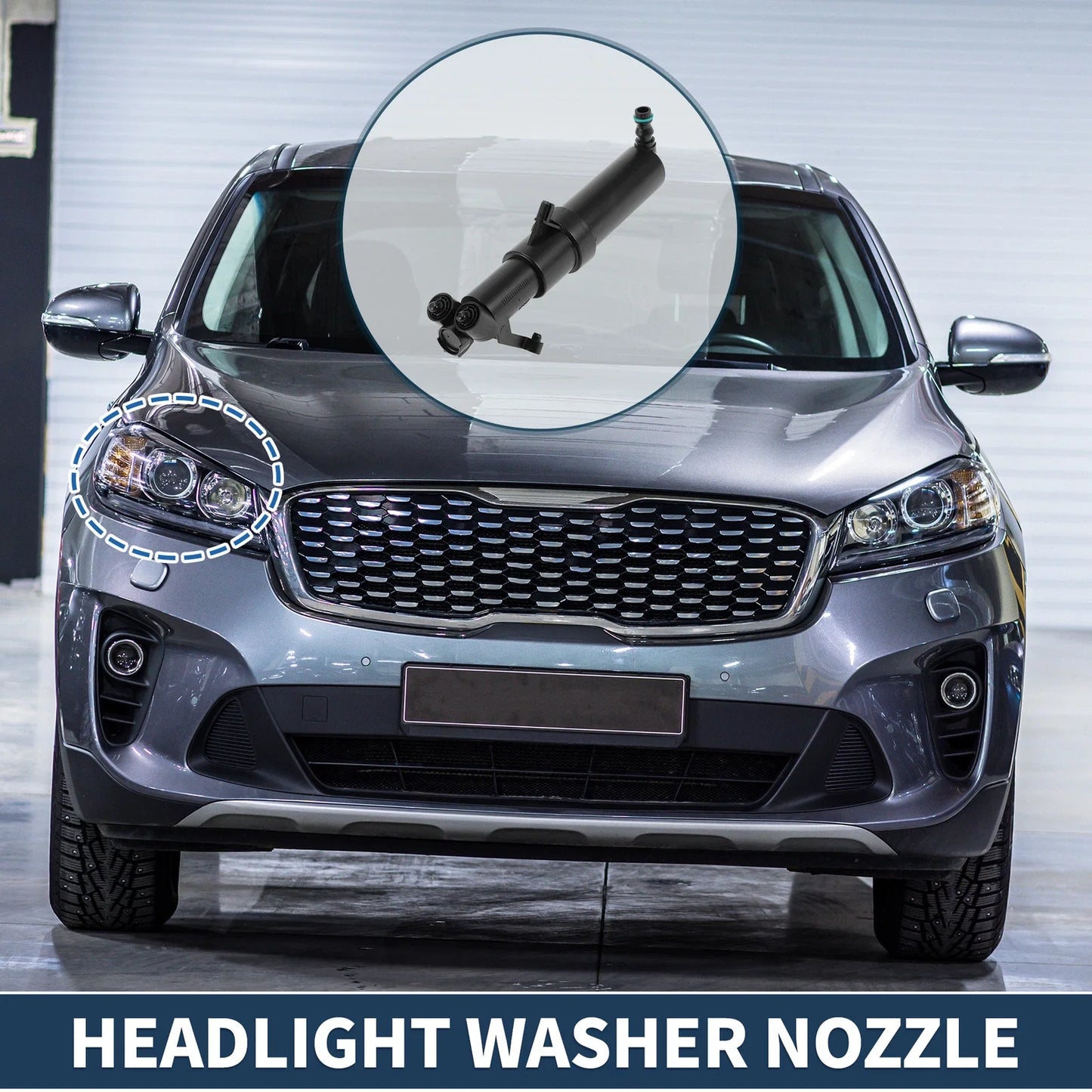 Headlight Washer Nozzle for Mercedes-Benz C230 (2001-2007)