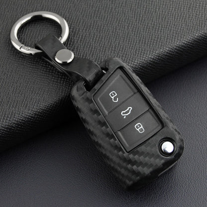 Silicone Leather Key Case Cover for VW Golf MK7 (2013–2020)