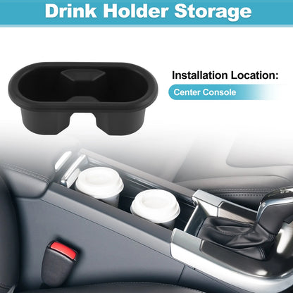 Front Console Cup Holder Organizer for Mini J01 EV J05 Aceman Cooper E SE (2024–2025)