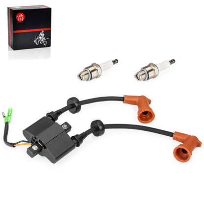 Ignition Coil with Spark Plug for Yamaha F15 F20 F25 T25 (2006–2017)