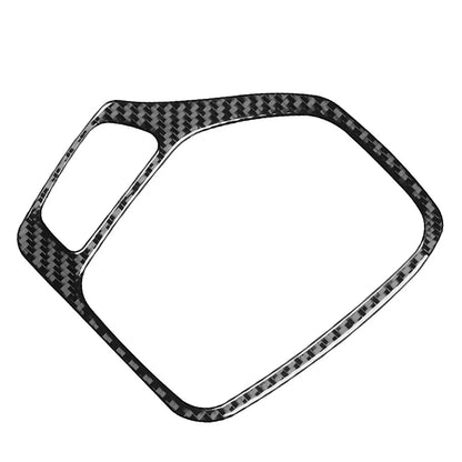 Carbon Fiber Black Gear Shift Panel Cover Trim for Jeep Cherokee (2014-2018)